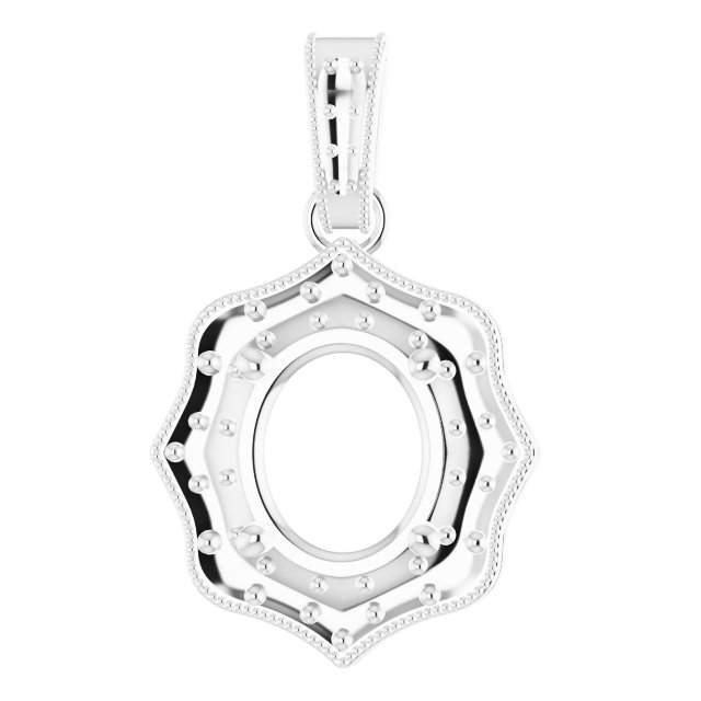Halo-Style Pendant