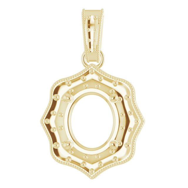 Halo-Style Pendant