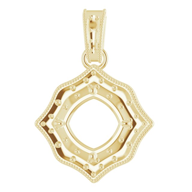 Halo-Style Pendant