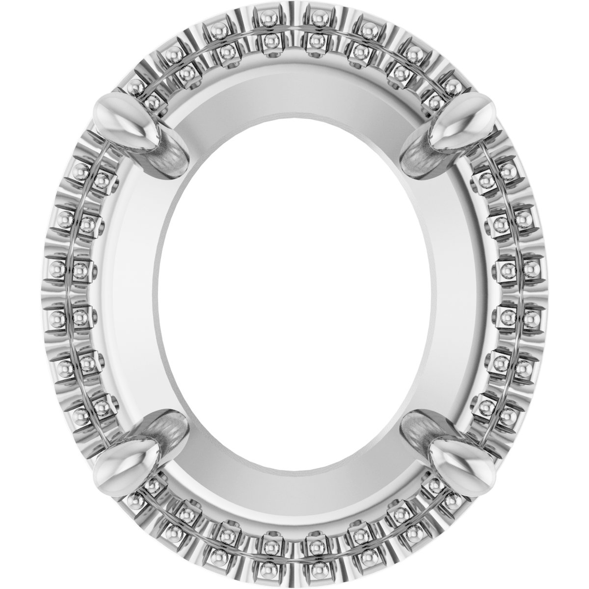 Halo-Style Pendant