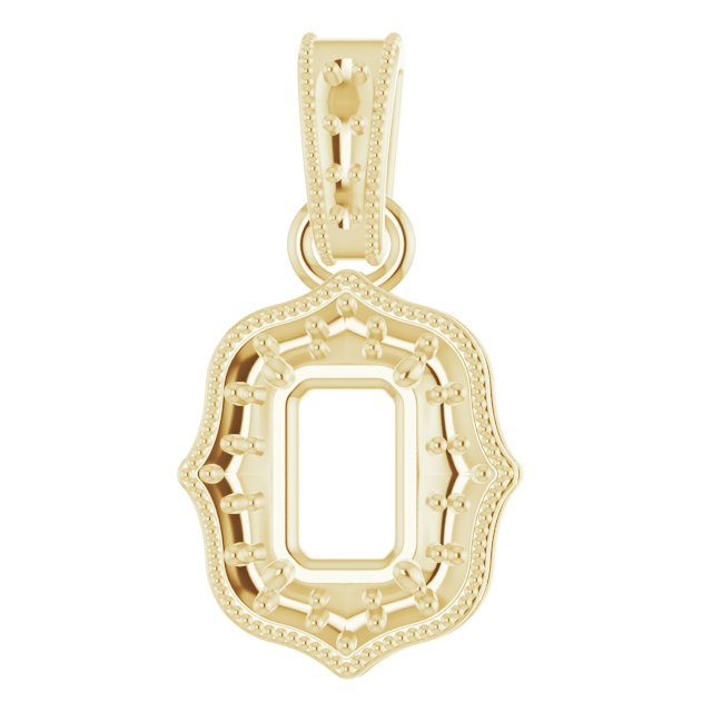 Halo-Style Pendant