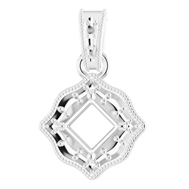 Halo-Style Pendant