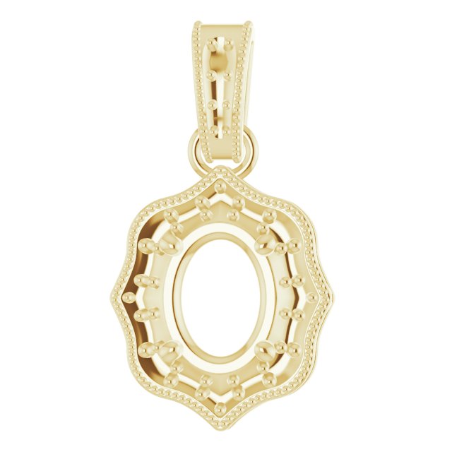 Halo-Style Pendant