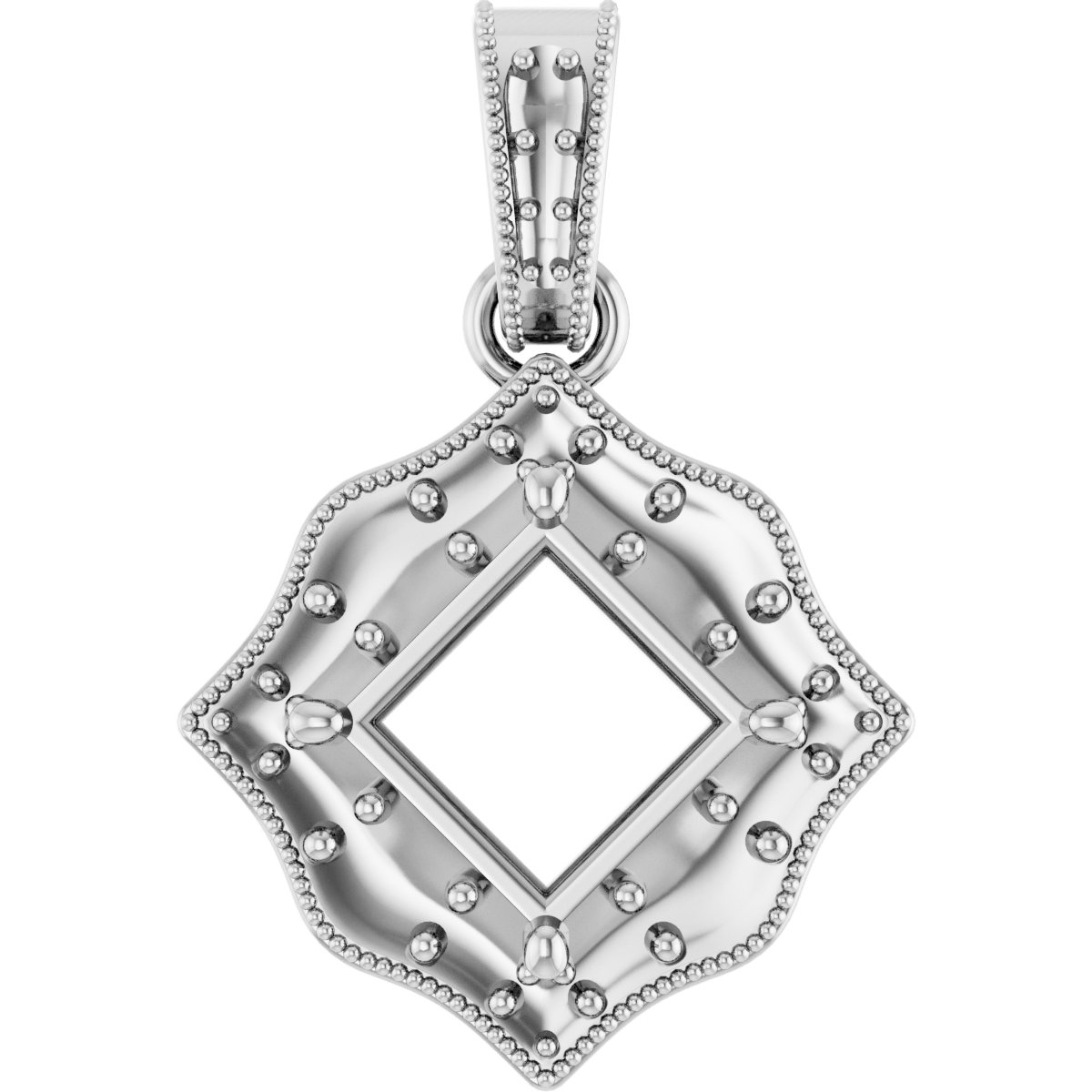 Halo-Style Pendant