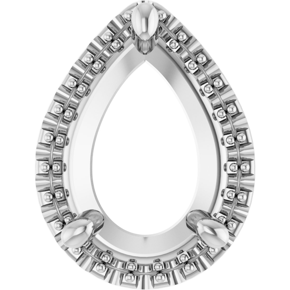 Halo-Style Pendant