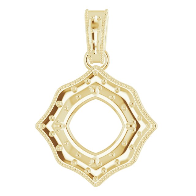 Halo-Style Pendant