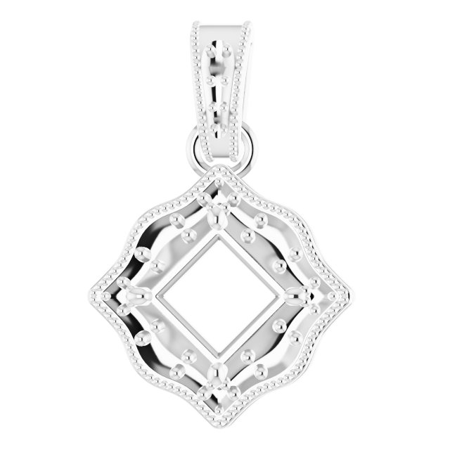 Halo-Style Pendant