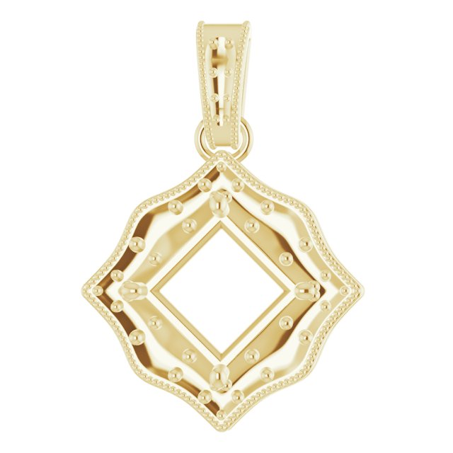 Halo-Style Pendant