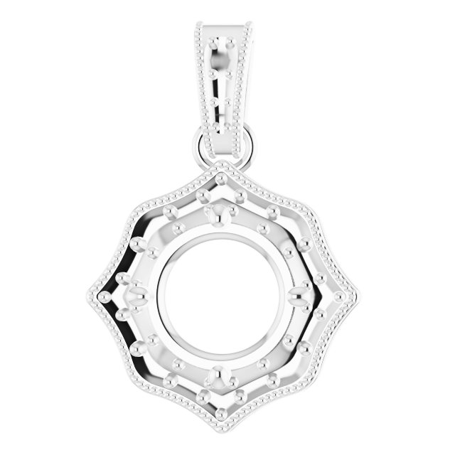 Halo-Style Pendant