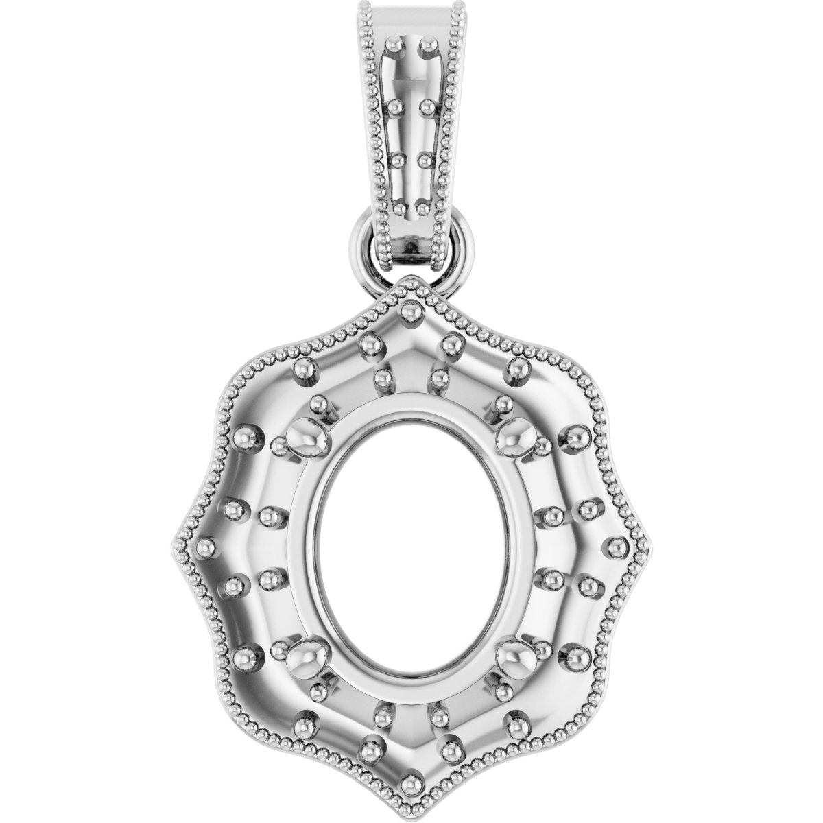 Halo-Style Pendant