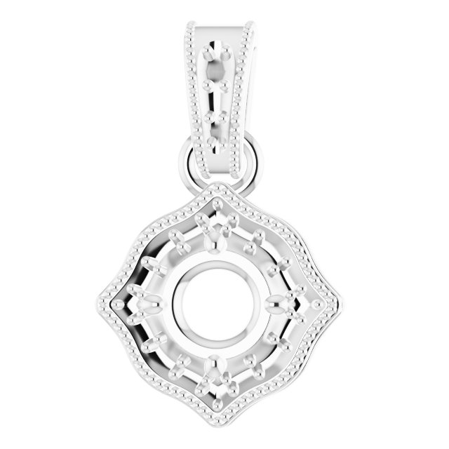 Halo-Style Pendant