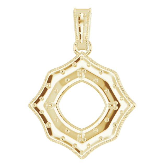 Halo-Style Pendant
