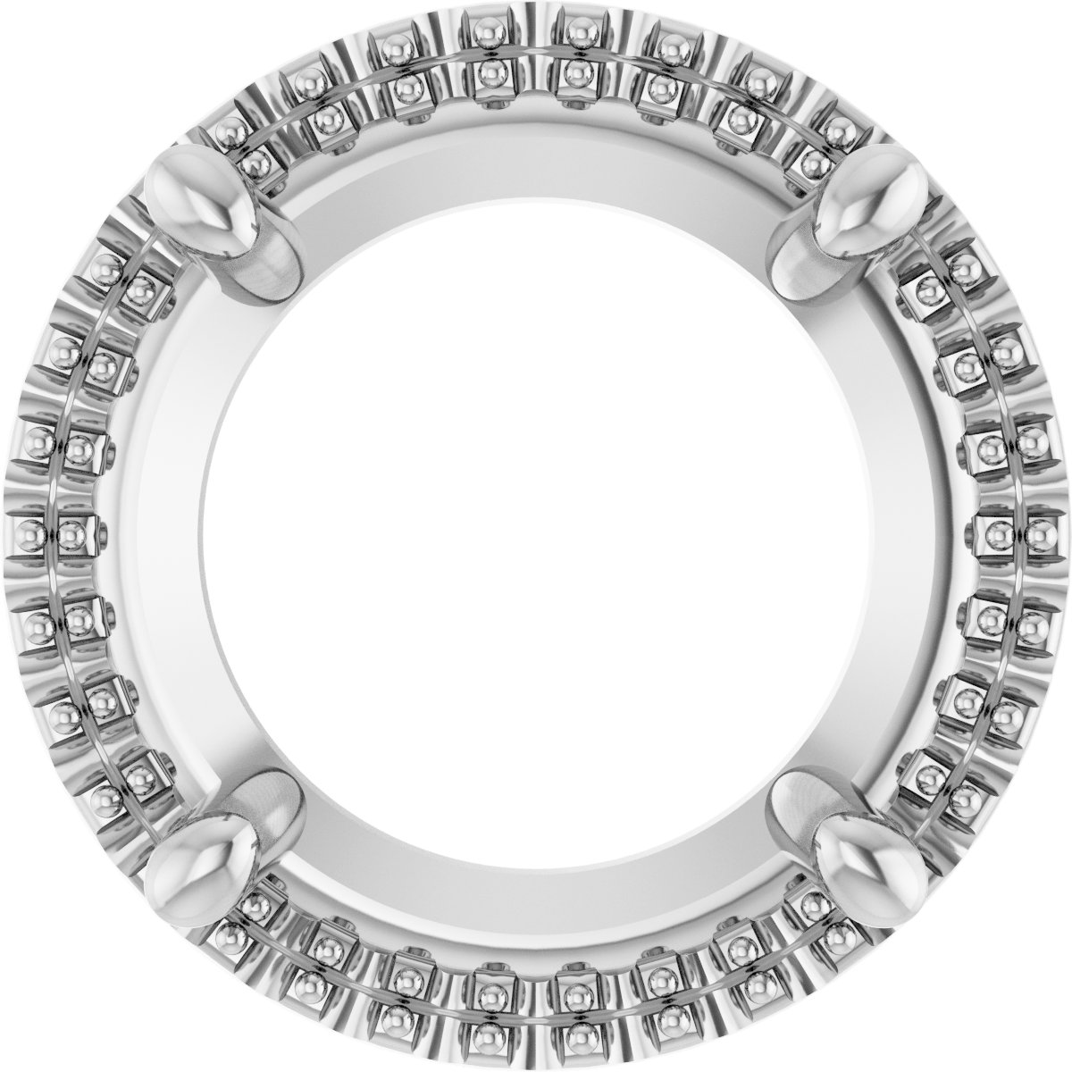Halo-Style Pendant