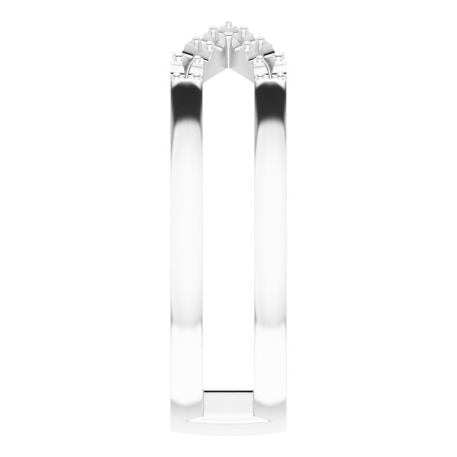 1/8 CTW Natural Diamond Geometric Ring view 4
