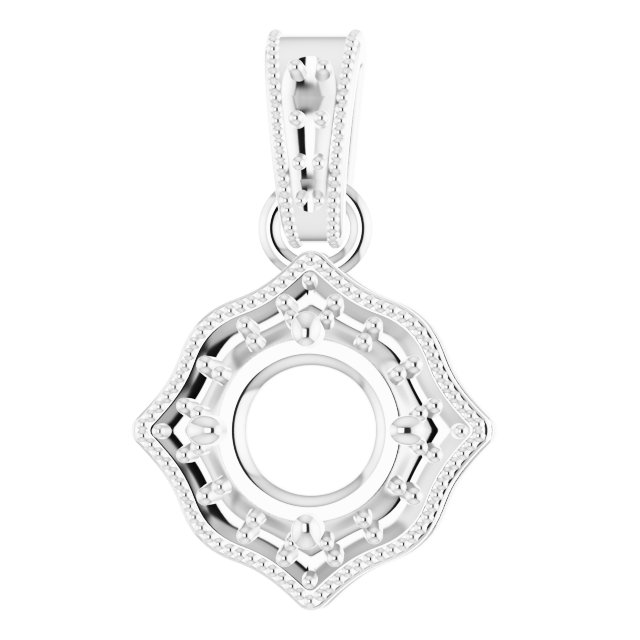 Halo-Style Pendant