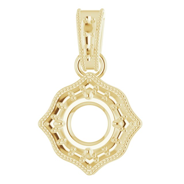 Halo-Style Pendant