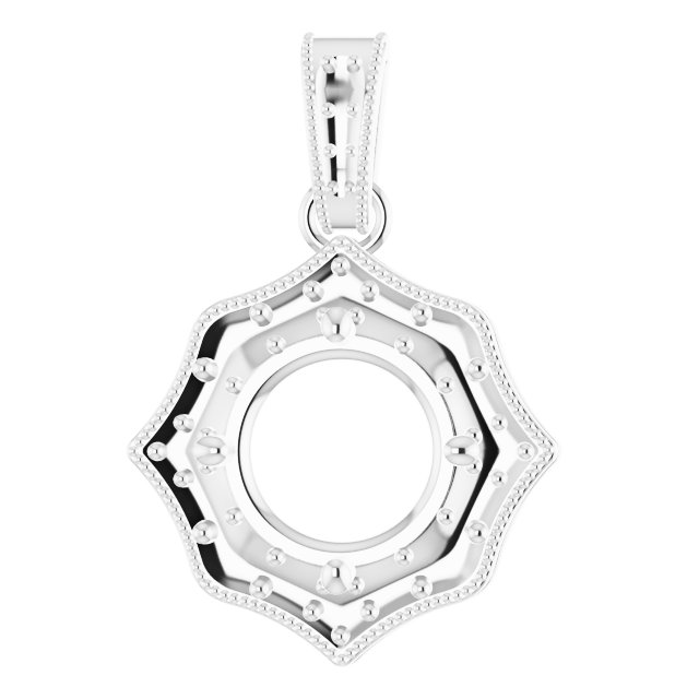Halo-Style Pendant