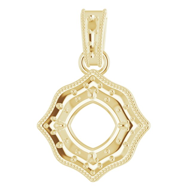 Halo-Style Pendant
