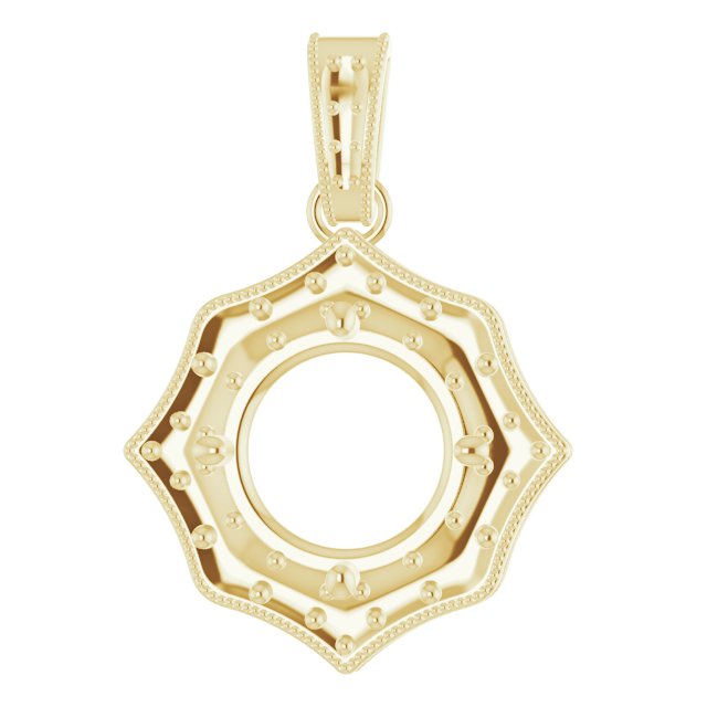 Halo-Style Pendant