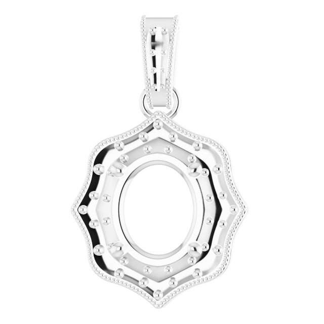 Halo-Style Pendant
