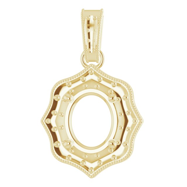Halo-Style Pendant