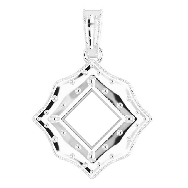 Halo-Style Pendant