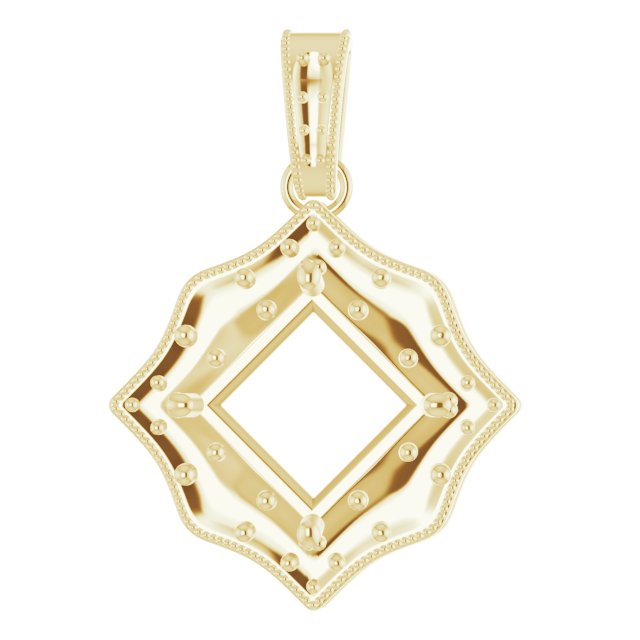 Halo-Style Pendant