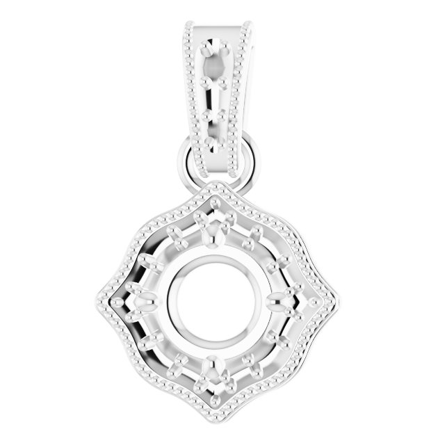 Halo-Style Pendant