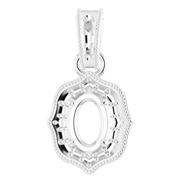 Halo-Style Pendant