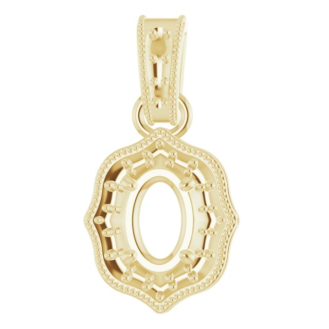 Halo-Style Pendant