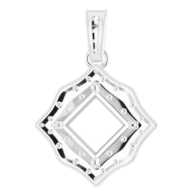 Halo-Style Pendant