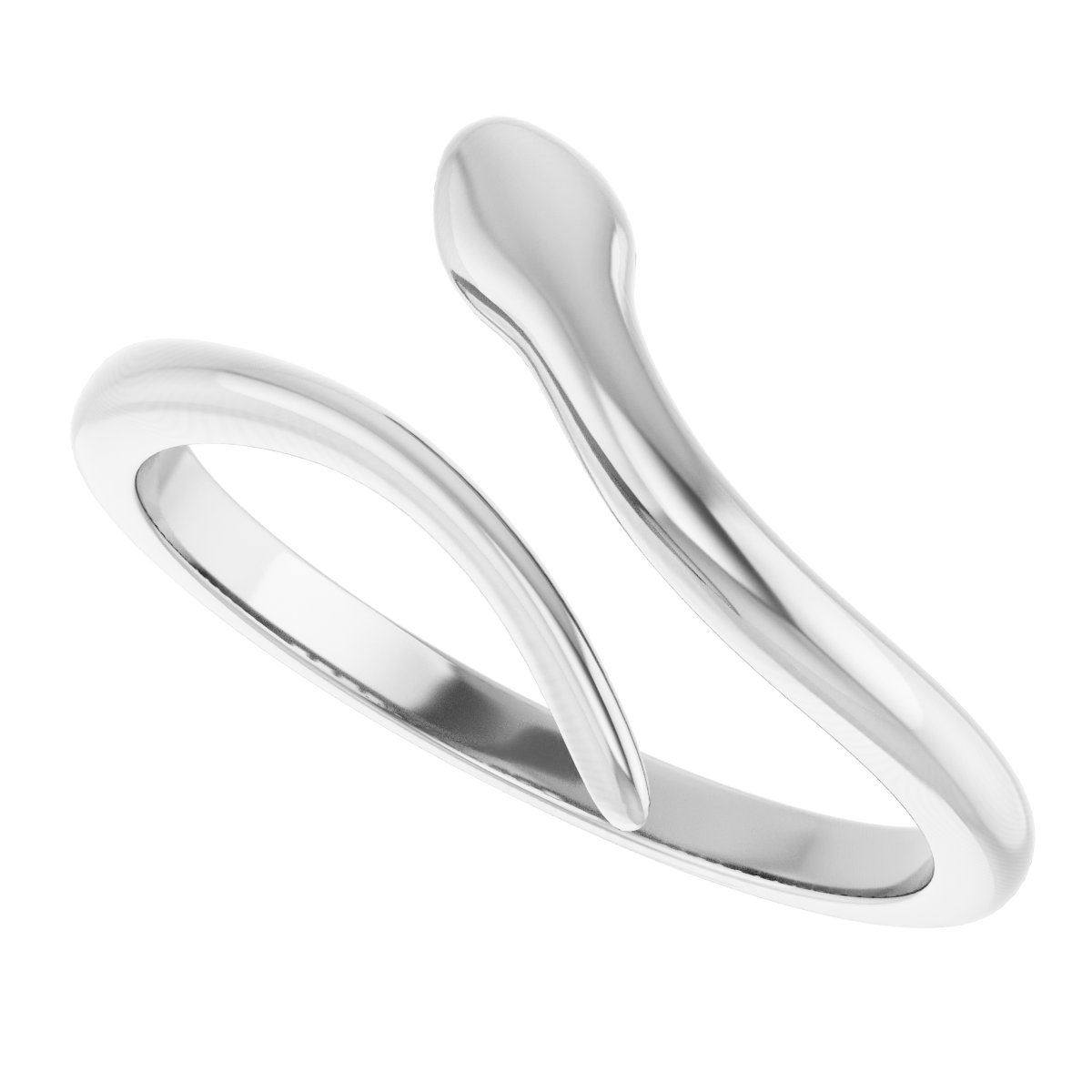 Sterling Silver Snake Ring