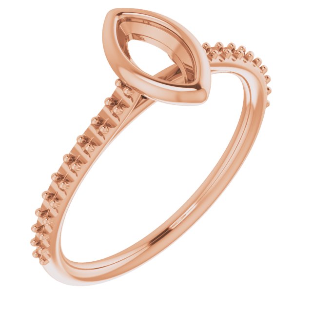 Bezel-Set Accented Engagement Ring