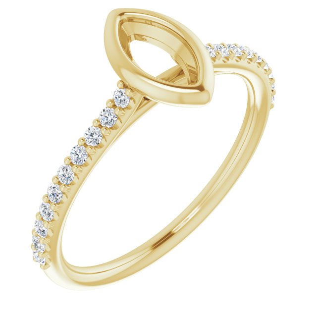 14k Yellow Gold