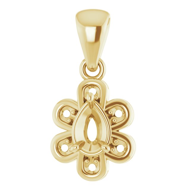 14k Yellow Gold