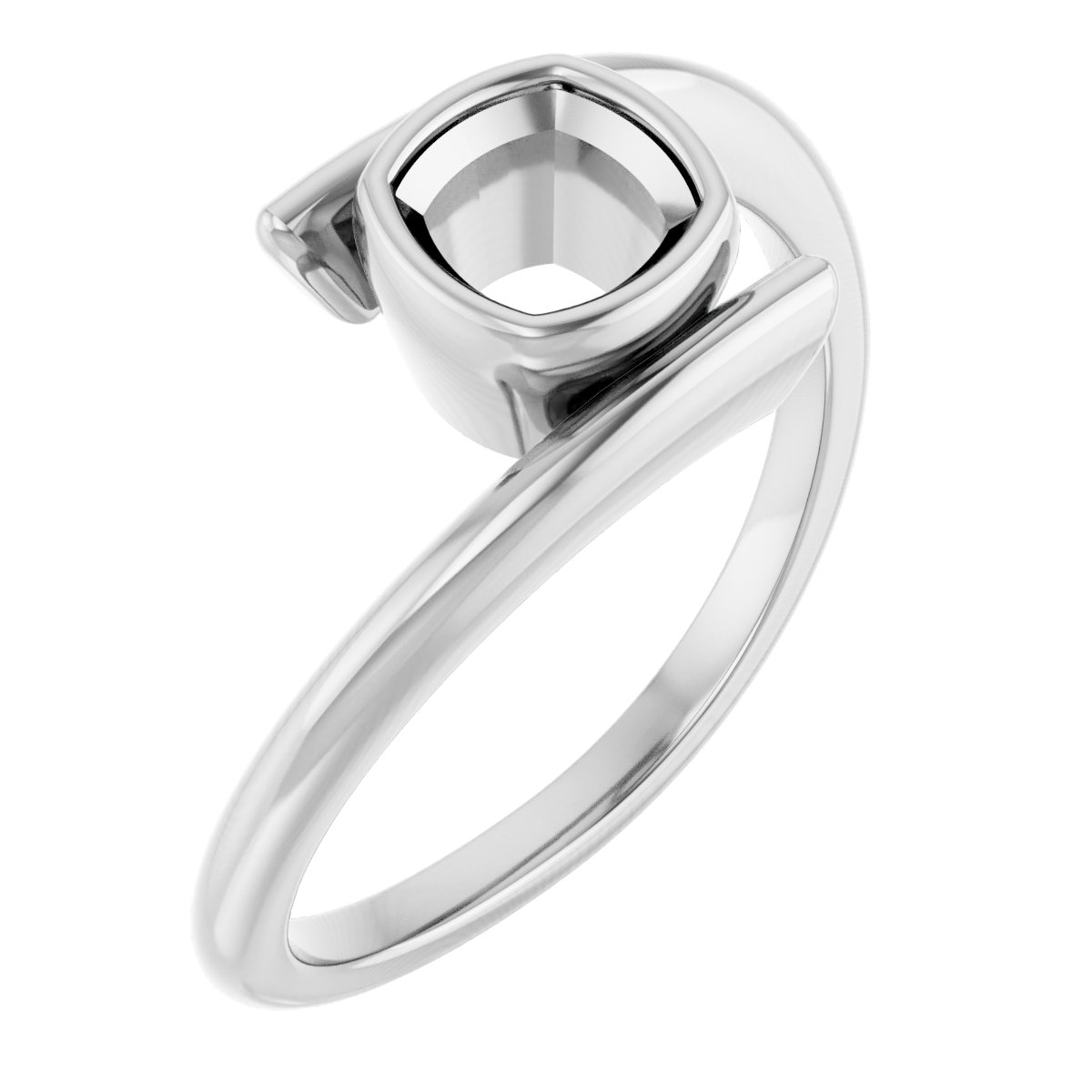 Bezel-Set Solitaire Ring