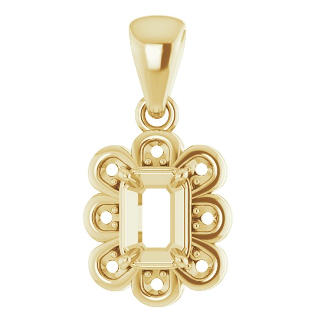 14k Yellow Gold