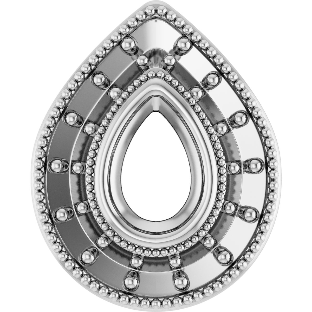 14k White Gold