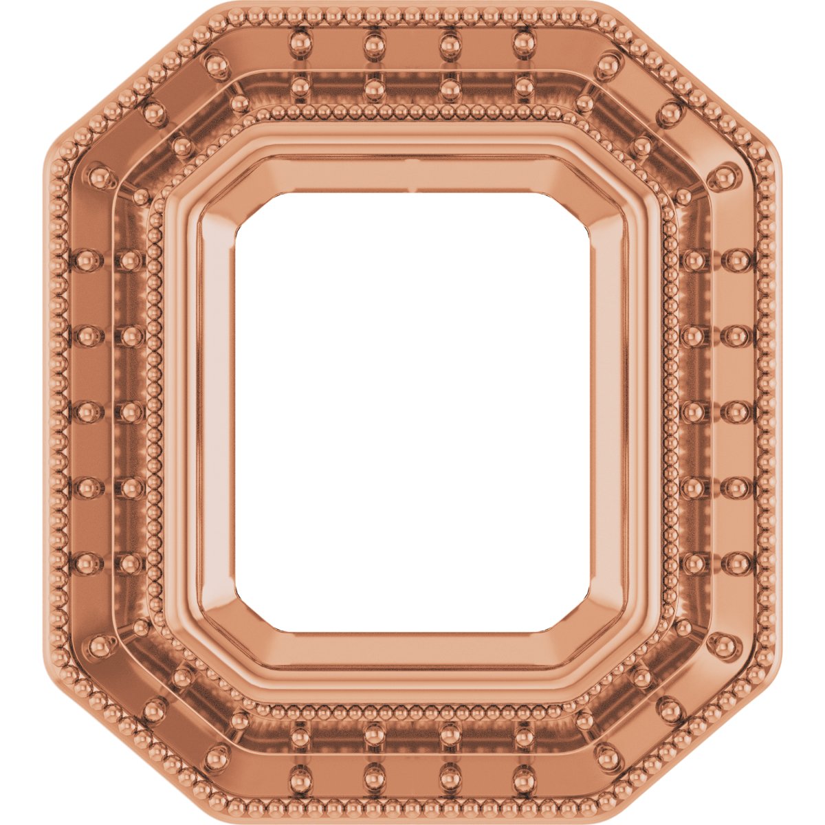 Bezel-Set Halo-Style Pendant