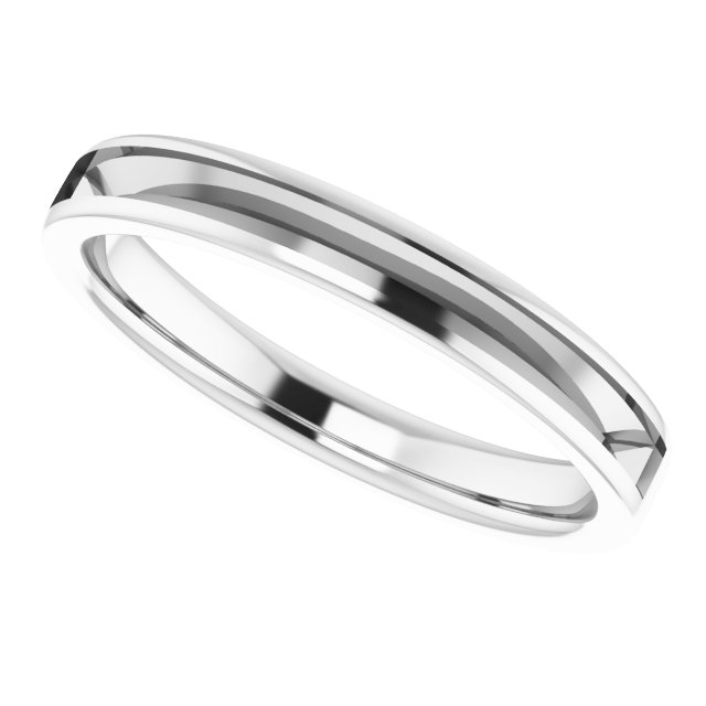 14K White 1/2 CTW Diamond Channel-Set Anniversary Band