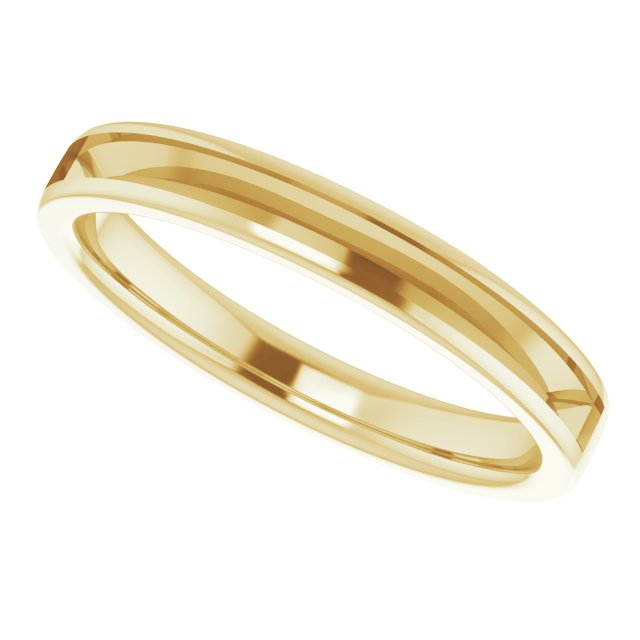 14K Yellow 1/2 CTW Diamond Channel-Set Anniversary Band