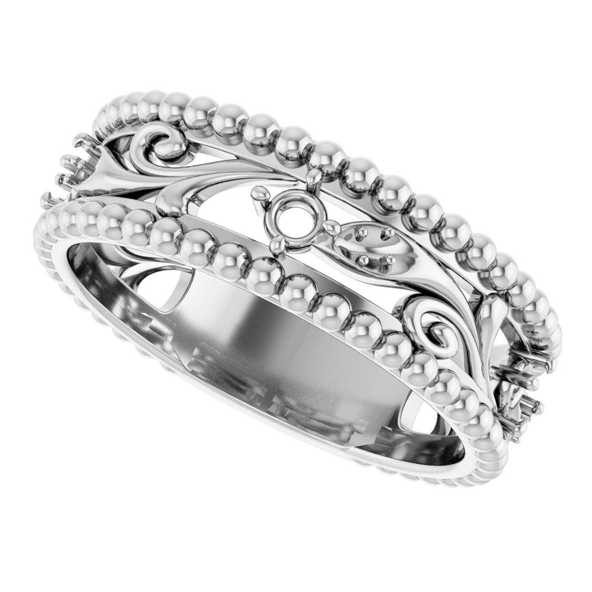 14K White 1/5 CTW Diamond Anniversary Band