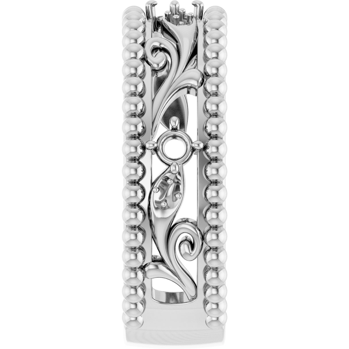 14K White 1/5 CTW Diamond Anniversary Band