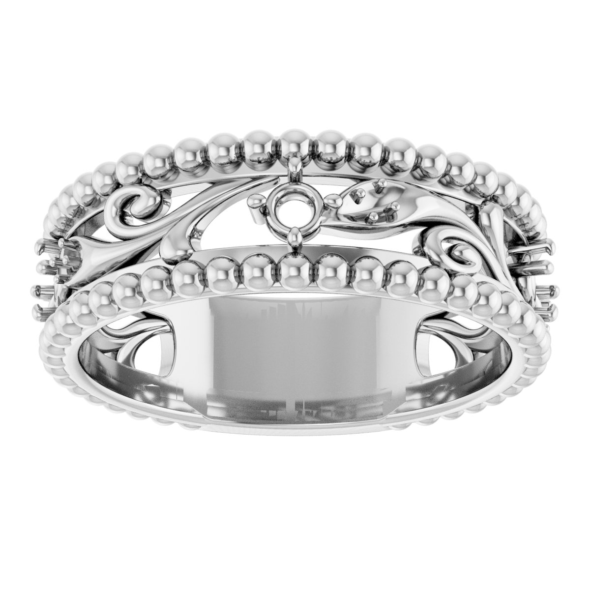 14K White 1/5 CTW Diamond Anniversary Band