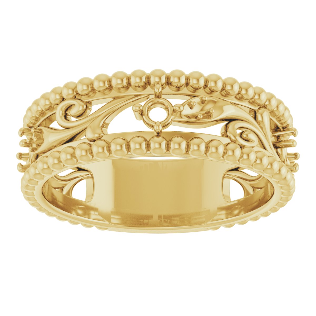 14K Yellow 1/5 CTW Diamond Anniversary Band