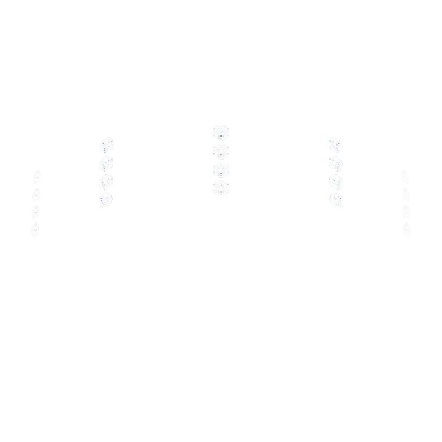 1/10 CTW Natural Diamond Geometric Ring view 3