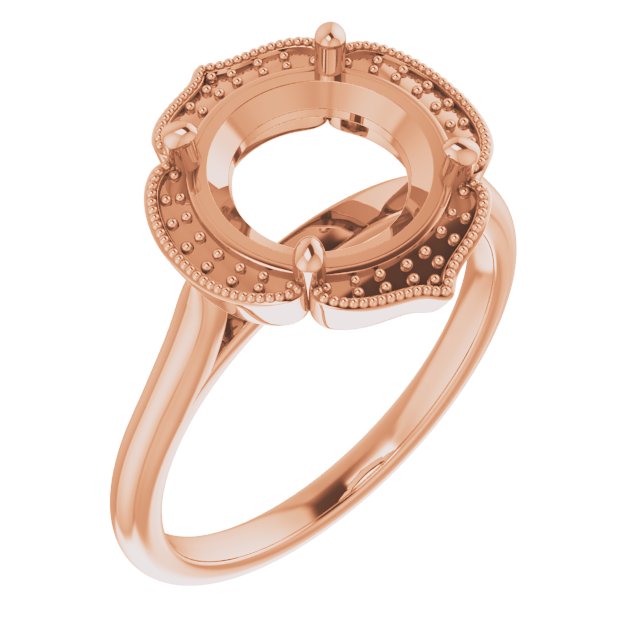Accented Vintage-Inspired Ring