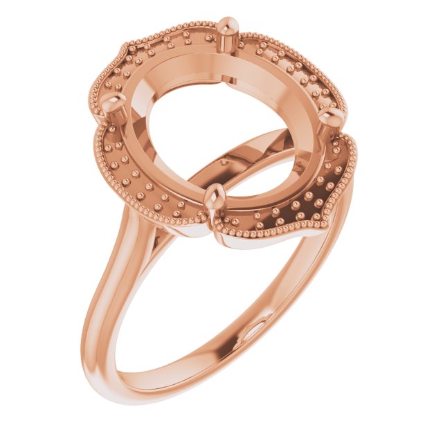 Accented Vintage-Inspired Ring