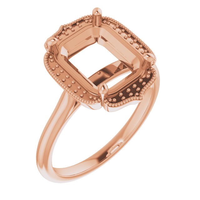 Accented Vintage-Inspired Ring