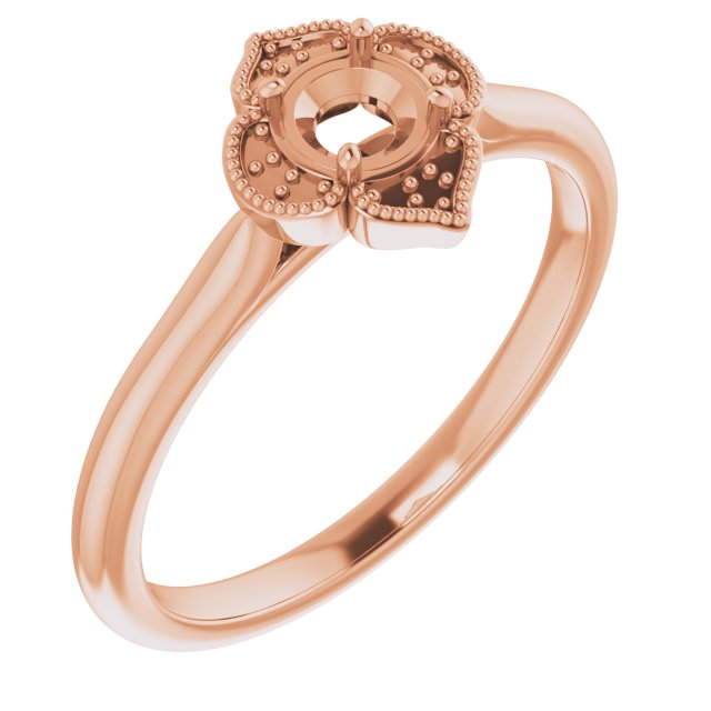 Accented Vintage-Inspired Ring